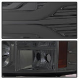 Spyder Signature Chevrolet Silverado 1500/Silverado 2500 HD/Silverado 3500 HD 07-13 Version 3 DRL LED Projector Headlights Smoke