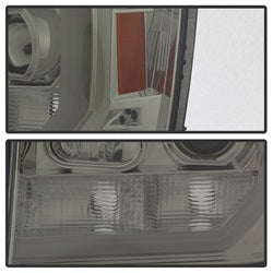 Spyder Signature GMC Sierra 1500/Sierra 2500 HD/Sierra 3500 HD 07-13 Version 2 Light Bar DRL LED Projector Headlights Smoke