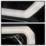 Spyder Signature GMC Sierra 1500/Sierra 2500 HD/Sierra 3500 HD 07-13 Version 2 Light Bar DRL LED Projector Headlights Smoke