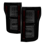 Spyder Ford F-150 15-17 Not Compatible w/Rear Blind Spot Sensor Models Light Bar LED Tail Lights Black Smoke
