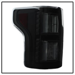 Spyder Ford F-150 15-17 Not Compatible w/Rear Blind Spot Sensor Models Light Bar LED Tail Lights Black Smoke