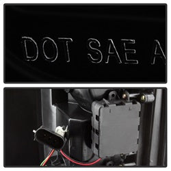 Spyder Ford F-150 15-17 Not Compatible w/Rear Blind Spot Sensor Models Light Bar LED Tail Lights Black Smoke