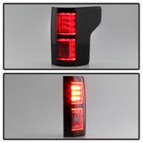 Spyder Ford F-150 15-17 Not Compatible w/Rear Blind Spot Sensor Models Light Bar LED Tail Lights Black Smoke