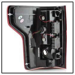 Spyder Ford F-150 15-17 Not Compatible w/Rear Blind Spot Sensor Models Light Bar LED Tail Lights Red Clear