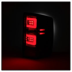 Spyder Chevrolet Silverado 1500/Silverado 2500 HD/Silverado 3500 HD 16-17 Red Clear Light Bar LED Tail Lights