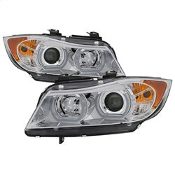 Spyder Signature BMW 323i/325i/325xi/328i/328xi/330i/330xi/335i/335xi 06-08 Version 2 DRL LED Projector Headlights AFS HID Model Only Not Compatible With Halogen Model
