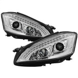 Spyder Signature Mercedes-Benz S450/S550/S600 08-09 Xenon/HID Model Only DRL LED Projector Headlights Not Compatible With Halogen Model Chrome