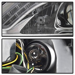 Spyder Signature Mercedes-Benz S450/S550/S600 08-09 Xenon/HID Model Only DRL LED Projector Headlights Not Compatible With Halogen Model Chrome