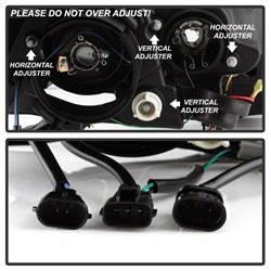 Spyder Signature Toyota Sienna 11-17 Halogen Model Only OEM Fog Lights Not Compatible w/Xenon/HID Model Black