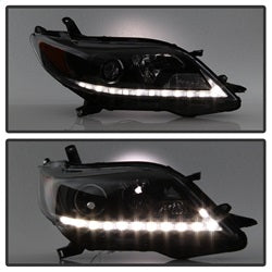 Spyder Signature Toyota Sienna 11-17 Halogen Model Only OEM Fog Lights Not Compatible w/Xenon/HID Model Black