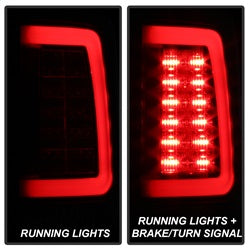 Spyder Dodge Ram 1500/Ram 2500/Ram 3500/1500/2500/3500 09-10 Incandescent Model Only Light Bar LED Tail Lights Not Compatible w/LED Model Black
