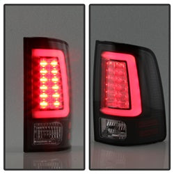 Spyder Dodge Ram 1500/Ram 2500/Ram 3500/1500/2500/3500 09-10 Incandescent Model Only Light Bar LED Tail Lights Not Compatible w/LED Model Black