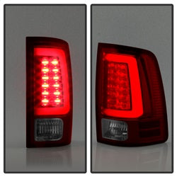 Spyder Dodge Ram 1500/Ram 2500/Ram 3500/1500/2500/3500 09-10 Incandescent Model Only Light Bar LED Tail Lights Not Compatible w/LED Model Red Clear