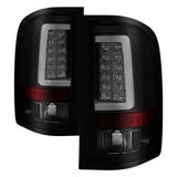Spyder Chevrolet Silverado 1500/Silverado 1500 Classic/Silverado 2500 HD/Silverado 3500/Silverado 3500 HD 07-13 Version 3 Light Bar LED Tail Lights Black Smoke
