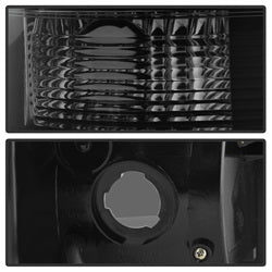Spyder Chevrolet Silverado 1500/Silverado 1500 Classic/Silverado 2500 HD/Silverado 3500/Silverado 3500 HD 07-13 Version 3 Light Bar LED Tail Lights Black Smoke