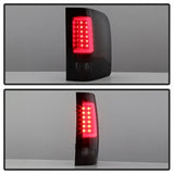Spyder Chevrolet Silverado 1500/Silverado 1500 Classic/Silverado 2500 HD/Silverado 3500/Silverado 3500 HD 07-13 Version 3 Light Bar LED Tail Lights Black Smoke
