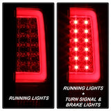 Spyder Chevrolet Silverado 1500/Silverado 1500 Classic/Silverado 2500 HD/Silverado 3500/Silverado 3500 HD 07-13 Version 3 Light Bar LED Tail Lights Red Clear