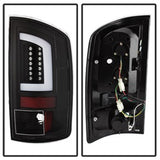 Spyder Dodge Ram 1500/Ram 2500/Ram 3500 02-06 Version 3 Light Bar LED Tail Lights Black
