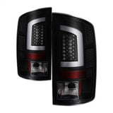 Spyder Dodge Ram 1500/Ram 2500/Ram 3500 02-06 Version 3 Light Bar LED Tail Lights Black Smoke