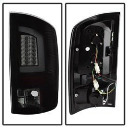 Spyder Dodge Ram 1500/Ram 2500/Ram 3500 02-06 Version 3 Light Bar LED Tail Lights Black Smoke