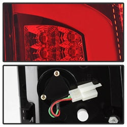 Spyder Dodge Ram 1500/Ram 2500/Ram 3500 02-06 Version 3 Light Bar LED Tail Lights Red Clear