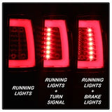 Spyder Chevrolet Suburban 1500/Suburban 2500/Tahoe/Yukon/Yukon XL 1500 00-06 Version 2 LED Tail Lights Lift Gate Style Only Light Bar