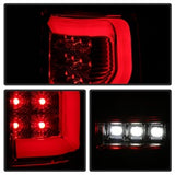 Spyder Ford F-150 04-08 Version 2 Light Bar LED Tail Lights Red Clear