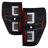 Spyder Ford F-150 09-14 Version 2 Light Bar LED Tail Lights Black