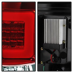 Spyder Ford F-150 09-14 Version 2 Light Bar LED Tail Lights Red Clear