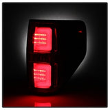Spyder Ford F-150 09-14 Version 2 Light Bar LED Tail Lights Red Clear