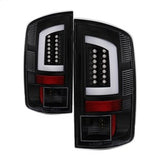 Spyder Dodge Ram 1500/Ram 2500/Ram 3500 07-08 Version 3 Light Bar LED Tail Lights Black