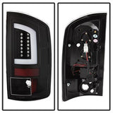 Spyder Dodge Ram 1500/Ram 2500/Ram 3500 07-08 Version 3 Light Bar LED Tail Lights Black