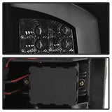 Spyder Dodge Ram 1500/Ram 2500/Ram 3500 07-08 Version 3 Light Bar LED Tail Lights Black Smoke