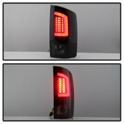 Spyder Dodge Ram 1500/Ram 2500/Ram 3500 07-08 Version 3 Light Bar LED Tail Lights Black Smoke