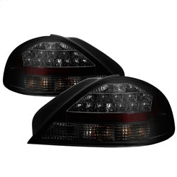 Spyder Pontiac Grand Am 99-05 Black Smoke LED Tail Lights