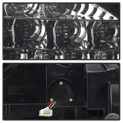 Spyder Pontiac Grand Am 99-05 Black Smoke LED Tail Lights