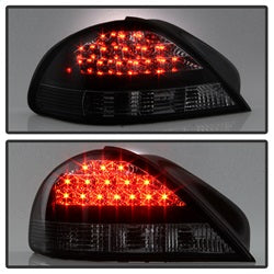 Spyder Pontiac Grand Am 99-05 Black Smoke LED Tail Lights
