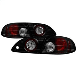 Spyder Toyota Corolla 98-02 Black Smoke Euro Style Tail Lights