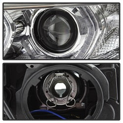 Spyder Signature BMW 320i/320i xDrive/328d/328d xDrive/328i/328i xDrive/335i/335i xDrive 12-14 Chrome DRL LED Projector Headlights