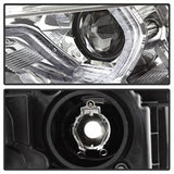 Spyder Signature BMW 320i/320i xDrive/328d/328d xDrive/328i/328i xDrive/335i/335i xDrive 12-14 Chrome DRL LED Projector Headlights