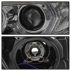 Spyder Signature BMW 320i/320i xDrive/328d/328d xDrive/328i/328i xDrive/335i/335i xDrive 12-14 Smoke DRL LED Projector Headlights