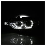 Spyder Signature BMW 320i/320i xDrive/328d/328d xDrive/328i/328i xDrive/335i/335i xDrive 12-14 Smoke DRL LED Projector Headlights