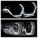 Spyder Signature BMW 320i/320i xDrive/328d/328d xDrive/328i/328i xDrive/335i/335i xDrive 12-14 Smoke DRL LED Projector Headlights