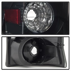 Spyder Cadillac Escalade 02-06 Black Smoke Euro Style Tail Lights