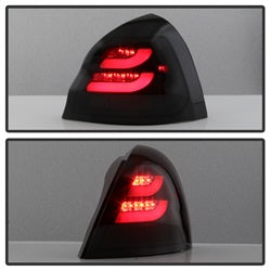 Spyder Pontiac Grand Prix 04-08 Black Smoke LED Tail Lights