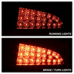 Spyder Dodge Charger 06-08 LED Model Only LED Tail Lights Not Compatible w/Incandescent Model Black Smoke