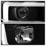 Spyder Signature Ford F-250 Super Duty/F-350 Super Duty/F-450 Super Duty 08-10 Light Bar DRL Projector Headlights Version 2 Black