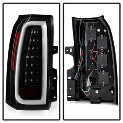 Spyder Chevrolet Suburban 1500/Suburban 3500 HD/Tahoe 15-17 Light Bar LED Tail Lights Black