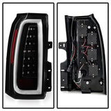 Spyder Chevrolet Suburban 1500/Suburban 3500 HD/Tahoe 15-17 Light Bar LED Tail Lights Black