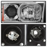 Spyder Signature Dodge Ram 1500/Ram 2500/Ram 3500 02-05 Light Bar DRL Projector Headlights Version 2 Chrome